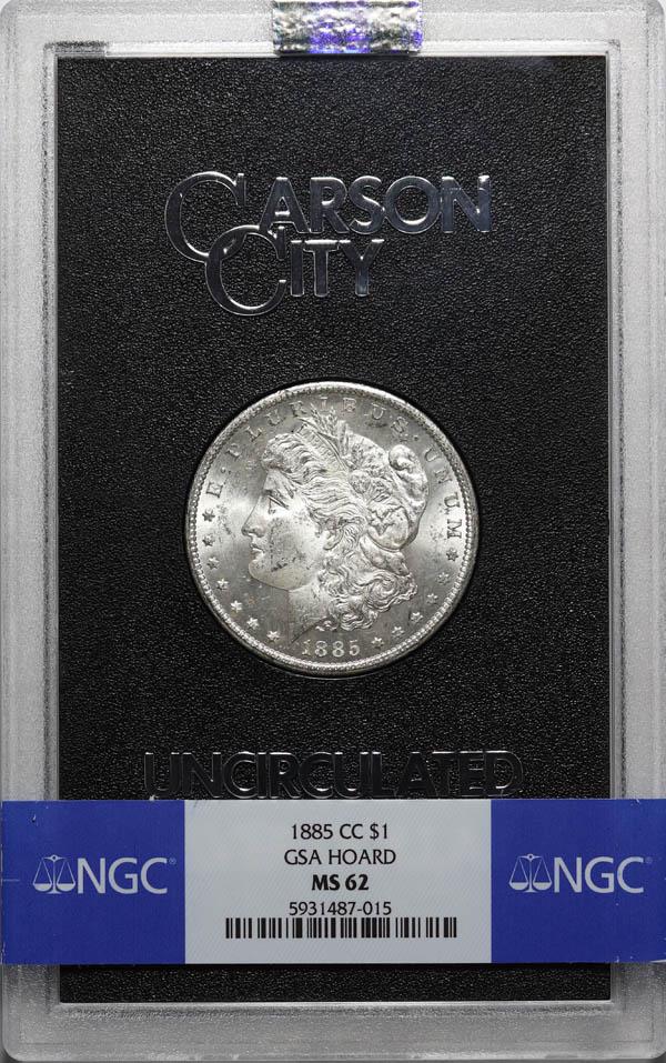 1885 Morgan $1 NGC MS-62 (1 of 4)