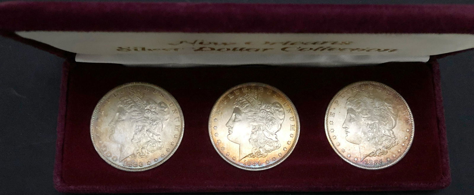 New Orleans Morgan Silver Dollar Trio (1 of 5)