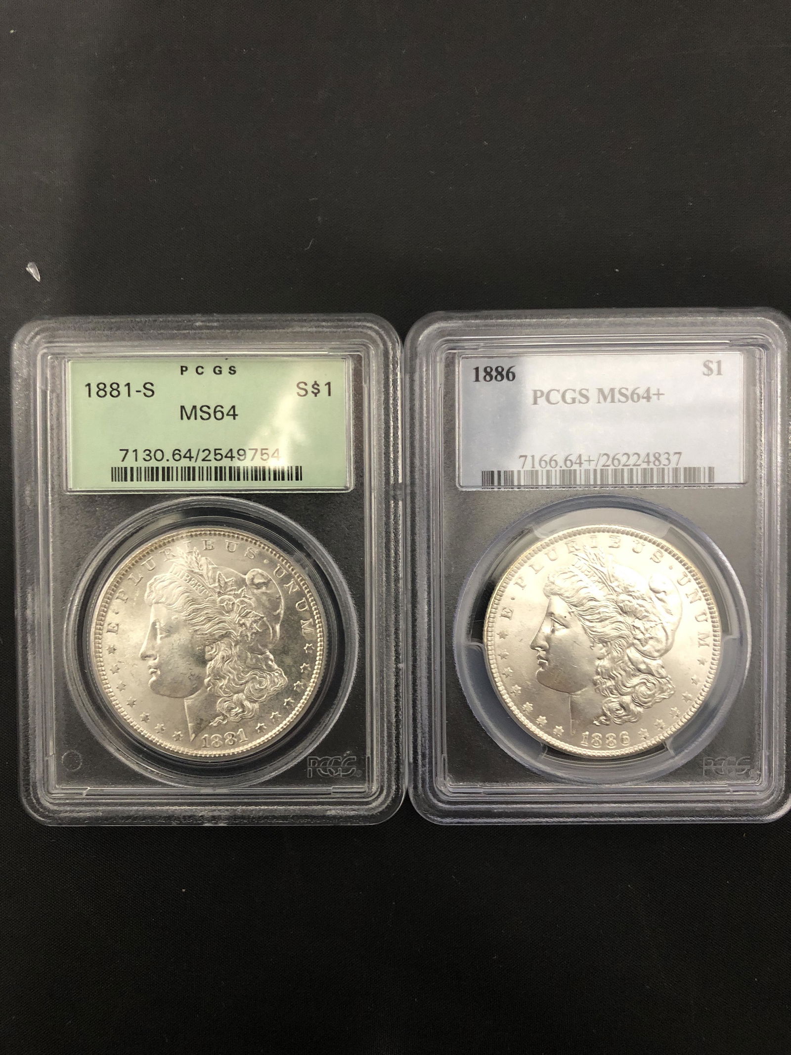 U.S. Morgan Silver Dollar Group Lot of 2 (1 of 1)