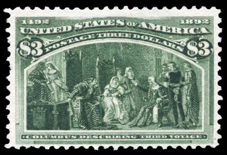 1893, $3 Columbian (Scott #243) (1 of 1)