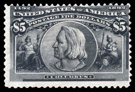 1893, $5 Columbian (Scott #245) (1 of 1)