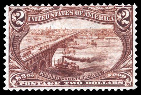 1898, $2 Trans-Miss. (Scott #293) (1 of 1)