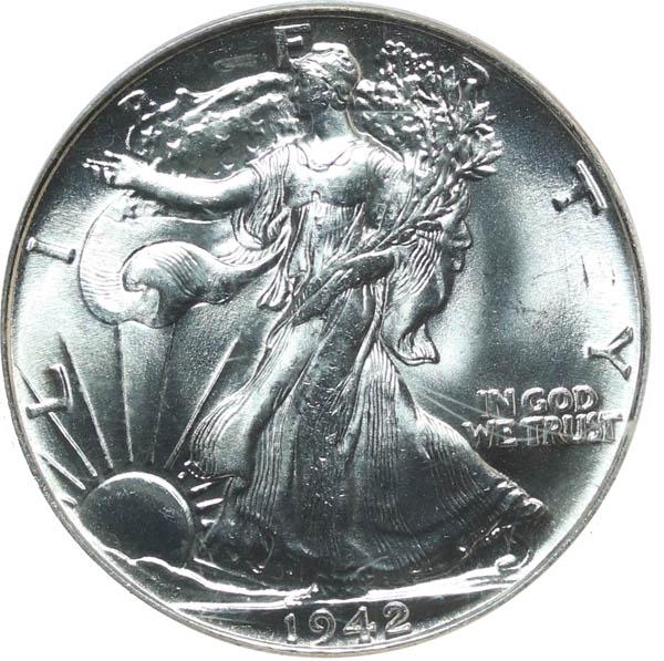 1942 Liberty Walking Half Dollar PCGS MS-65 (1 of 4)