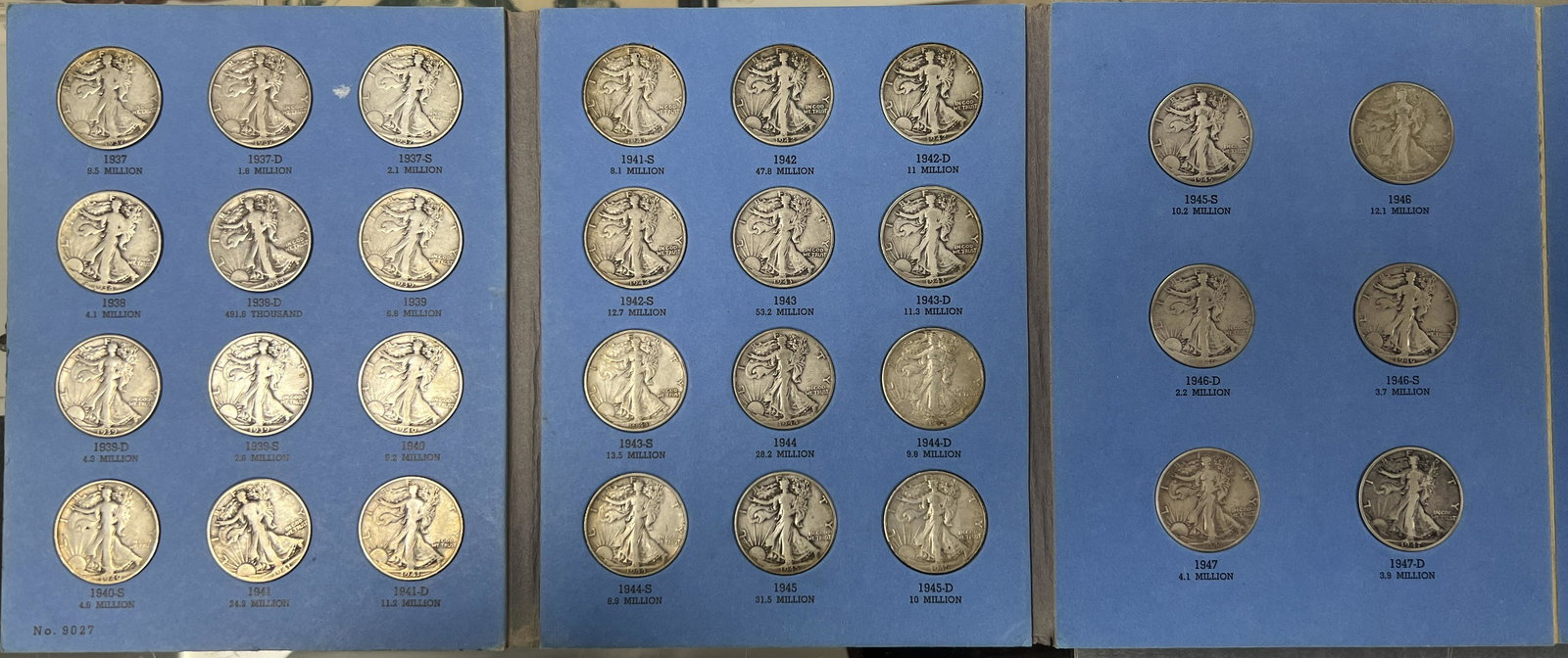 U.S. Walking Liberty Half Dollar Collection (1 of 5)