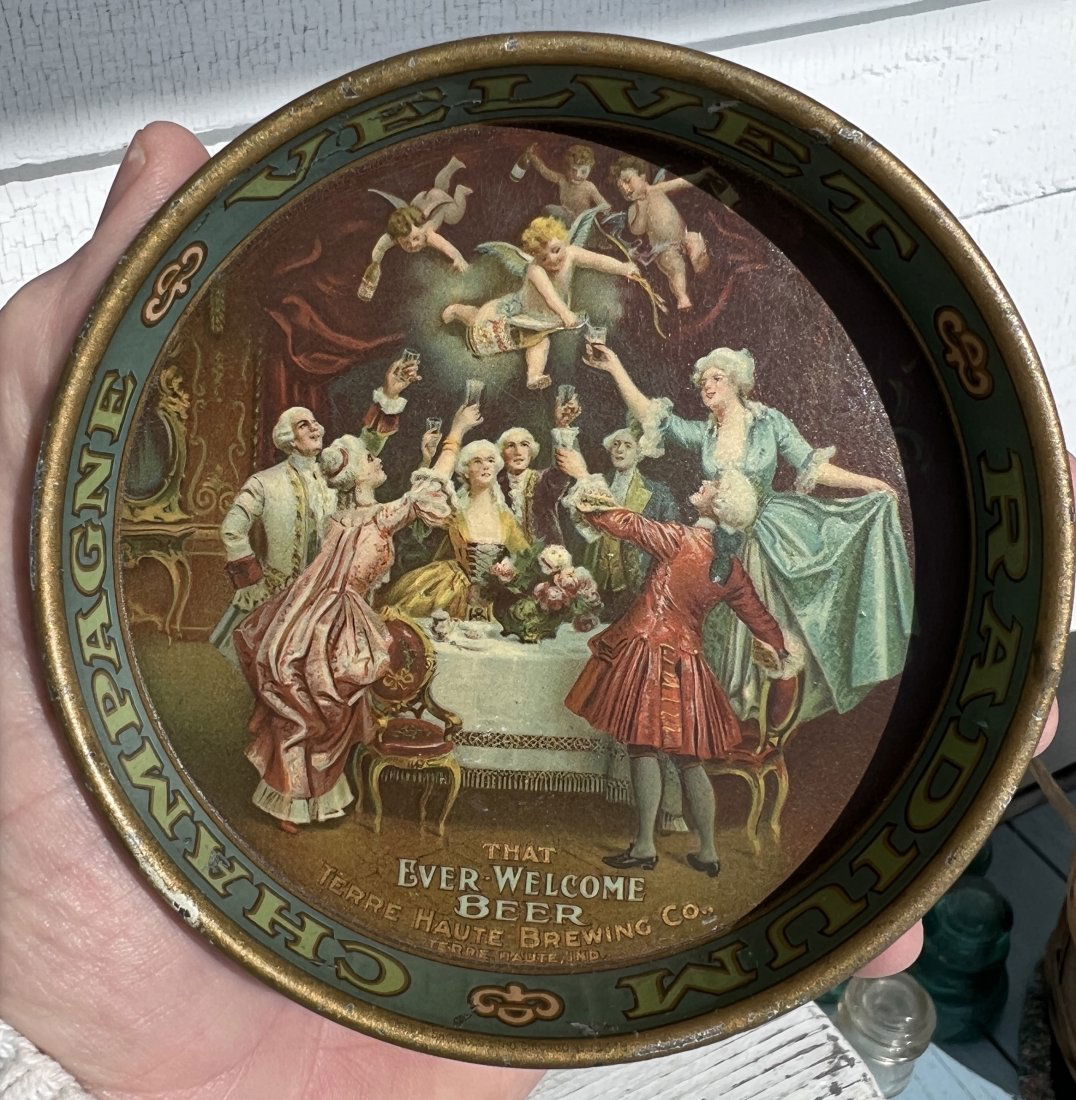 Terre Haute Brewing Company Beer Advertising Tip Tray (1 of 11)