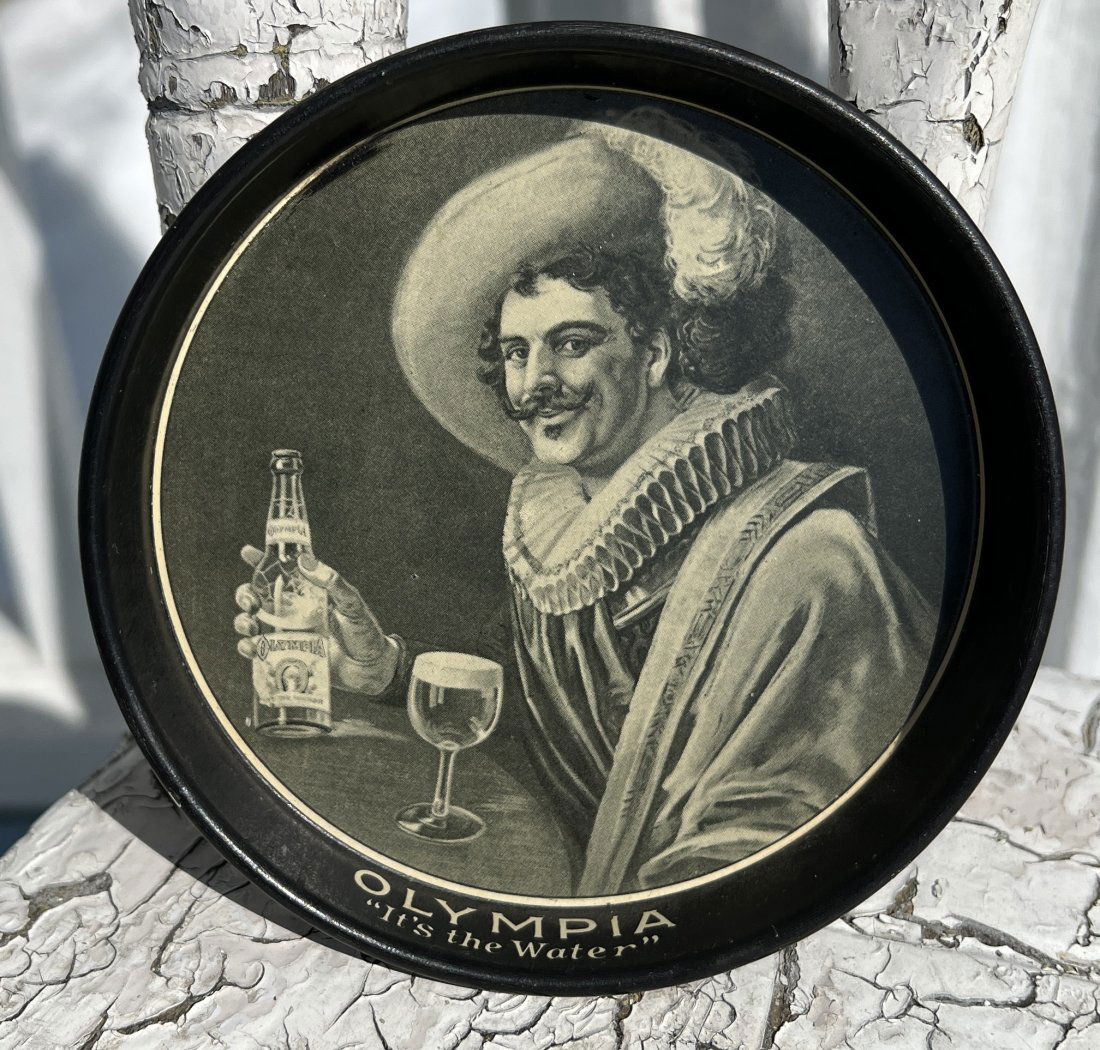 Advertising Beer Tip Tray - Olympia Brewery Brewing "Its in the Water" (1 of 5)