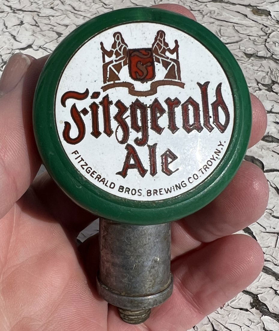 Early Antique Fitzgerald Ale Brewery Beer Tap Troy NY (1 of 5)