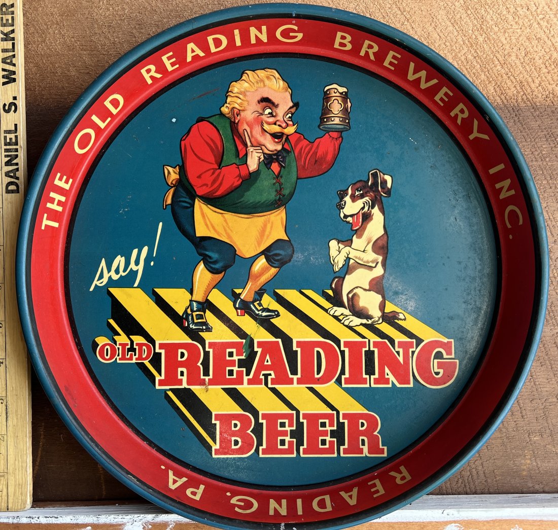 The Old Reading Brewery - Reading PA Brewing - Advertising Beer Tray (1 of 9)
