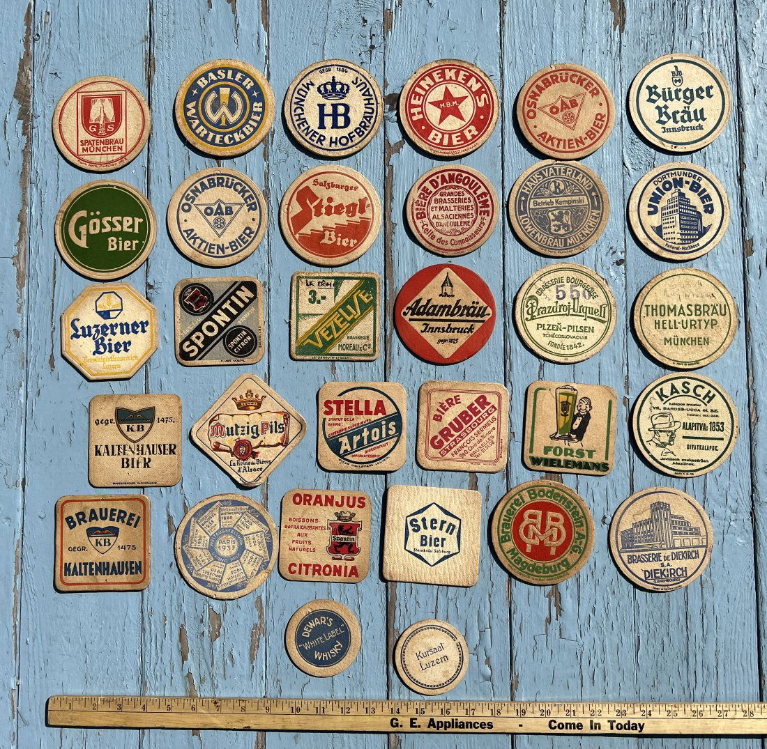 32 Different Advertising Beer Brewing Co Brewery Coasters (1 of 12)