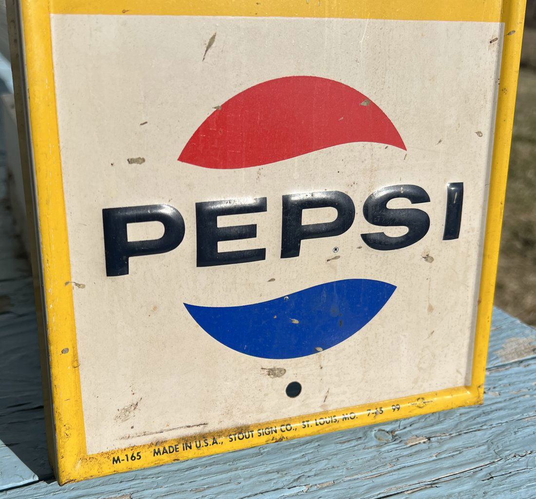 Pepsi Cola Soda Advertising Thermometer General Store Sign (1 of 8)