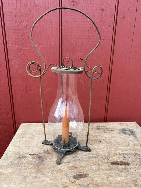 Antique Pantent Candle Lantern Lamp Lighting (1 of 5)