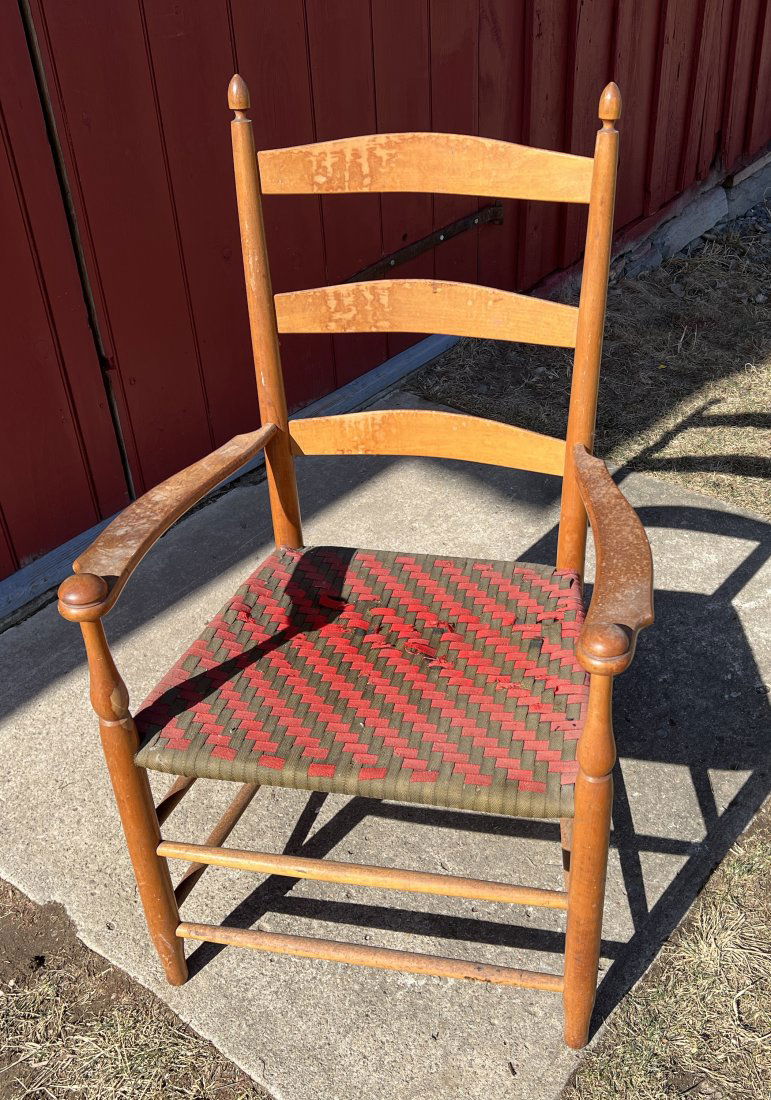 Original Antique Shaker Arm Chair No. 5 (1 of 8)