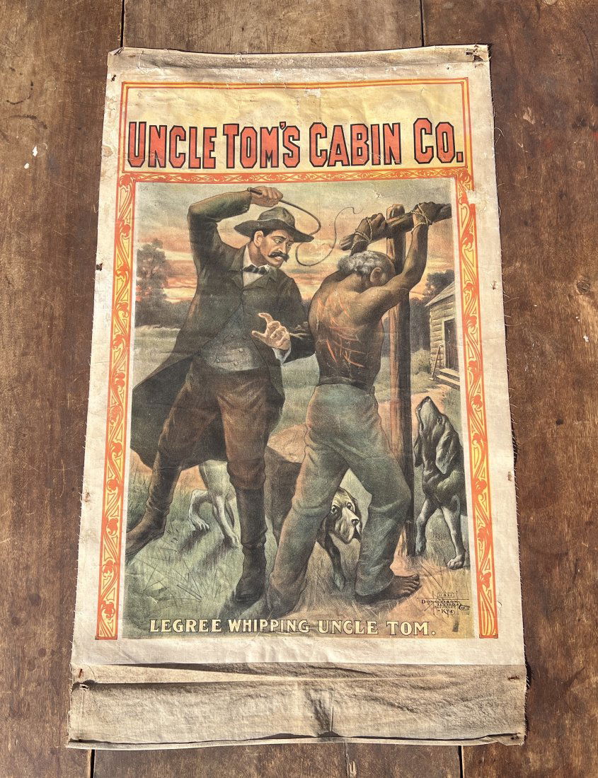 Ultra Rare Uncle Tom's Cabin Co. Black Americana Theater Movie Poster (1 of 15)