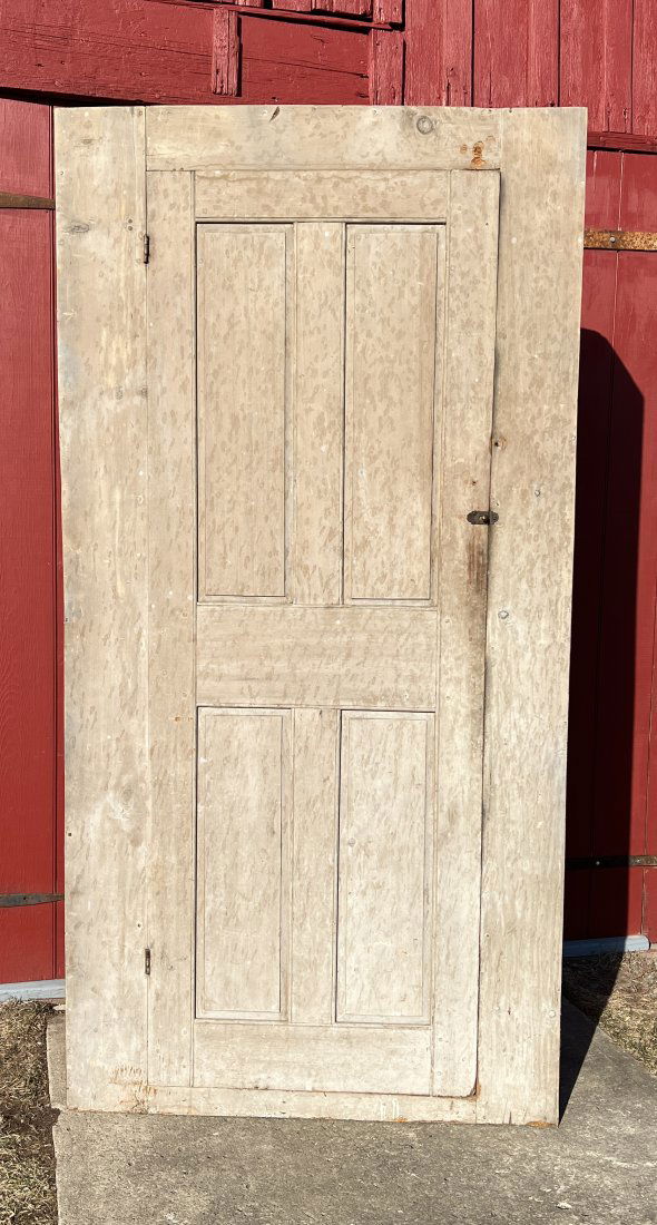 Large Original Painted Kitchen Cupboard circa 1800 Country Farmhouse (1 of 17)