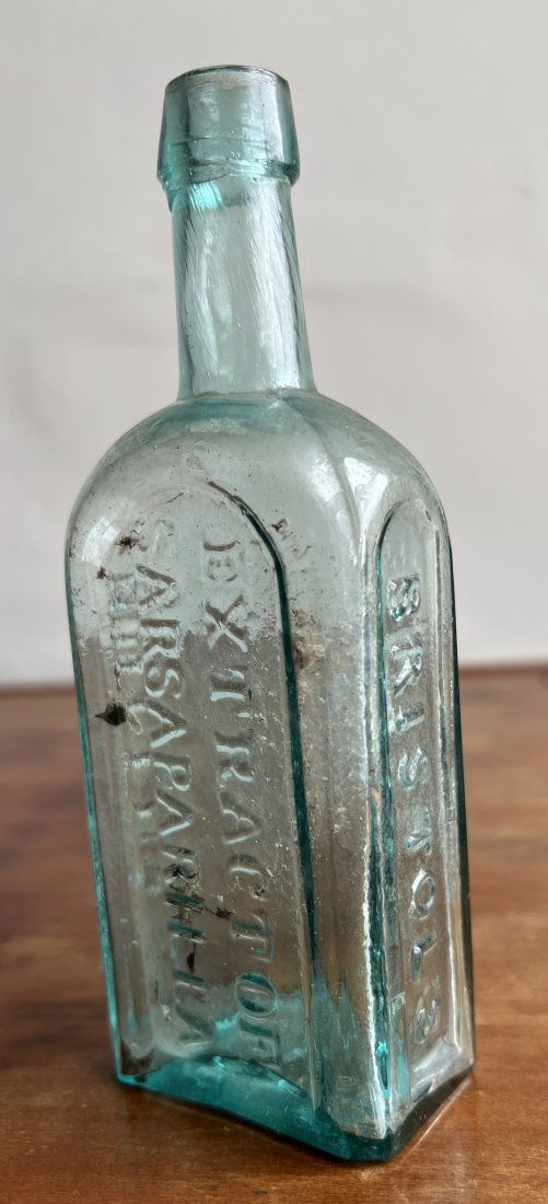 Bristol's Extract of Sarsaparilla Buffalo  NY Early Bottle (1 of 9)