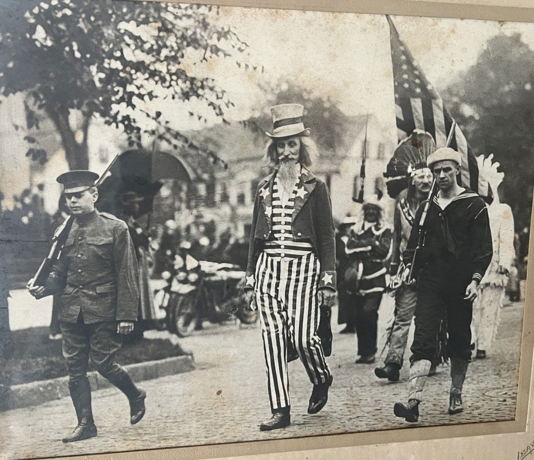 Uncle Sam July 4th of Parade Patriotic Photograph 1919 (1 of 8)