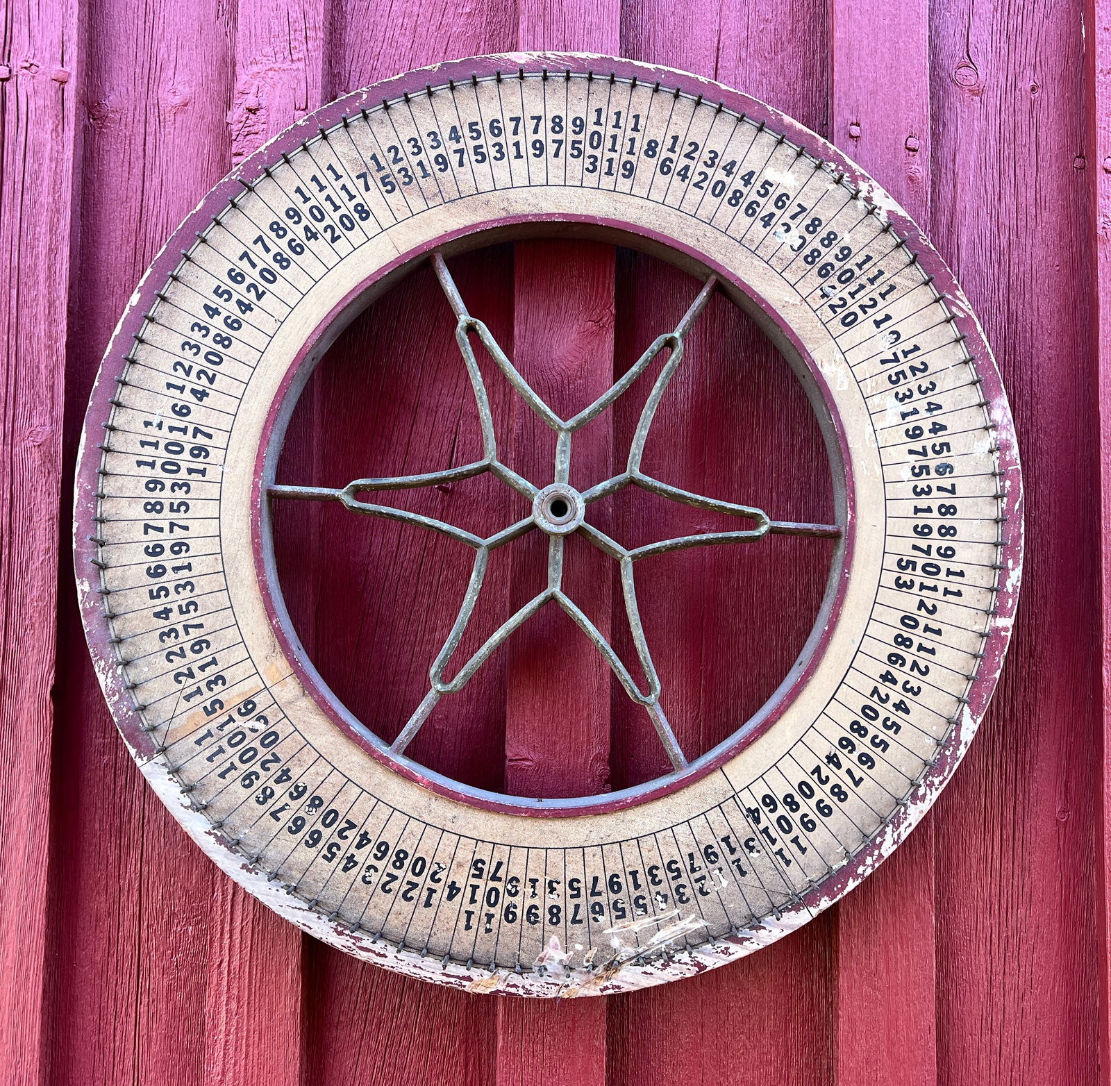 Game Board Wheel of Chance Carnival w Star (1 of 8)