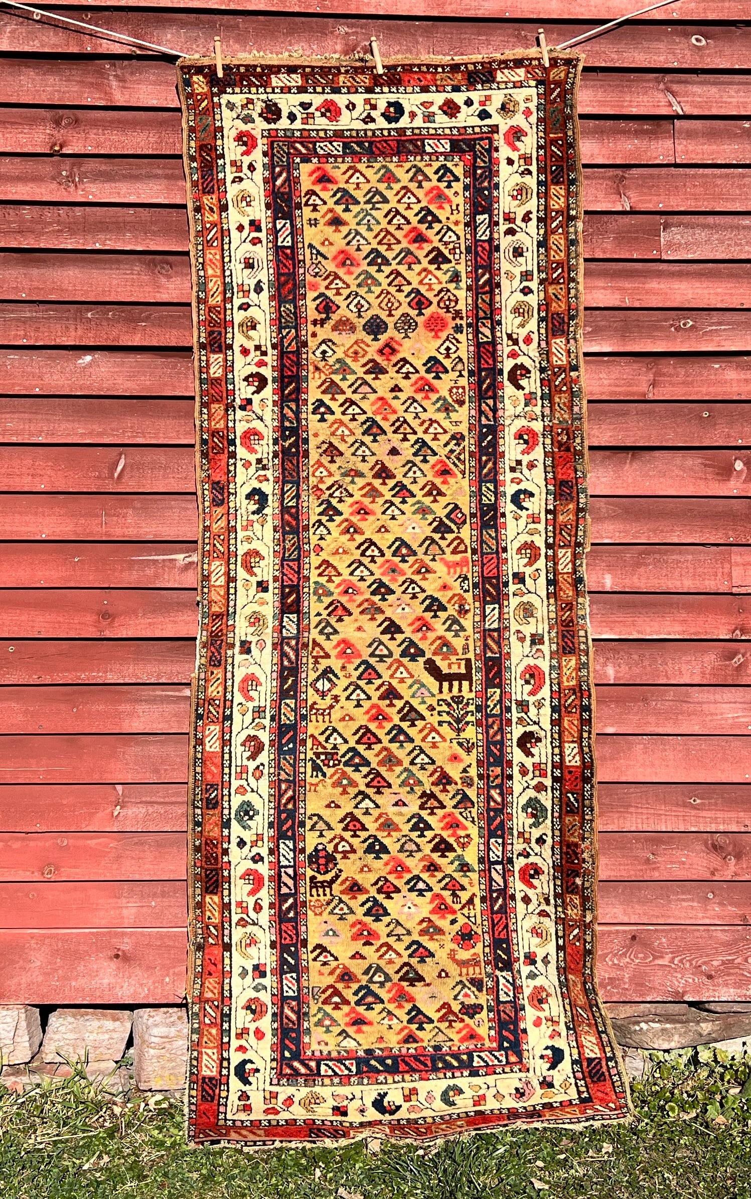 Antique Oriental Runner Rug (1 of 20)
