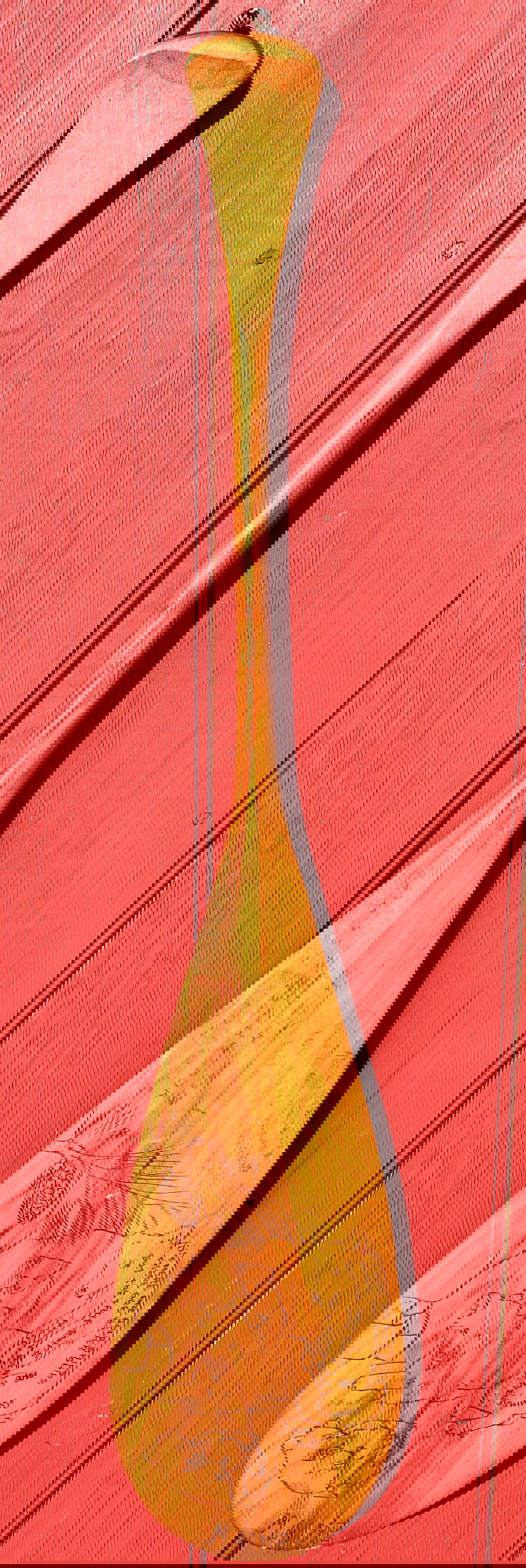 1912 Maine Decorated Souvenir Bear Penobscot Camp Canoe Paddle (1 of 7)