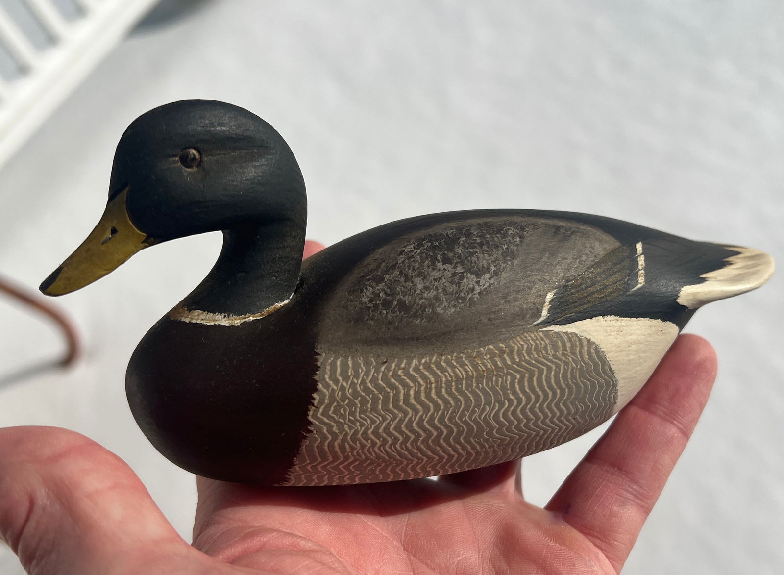 Ken Harris Miniature Duck Decoy (1 of 6)