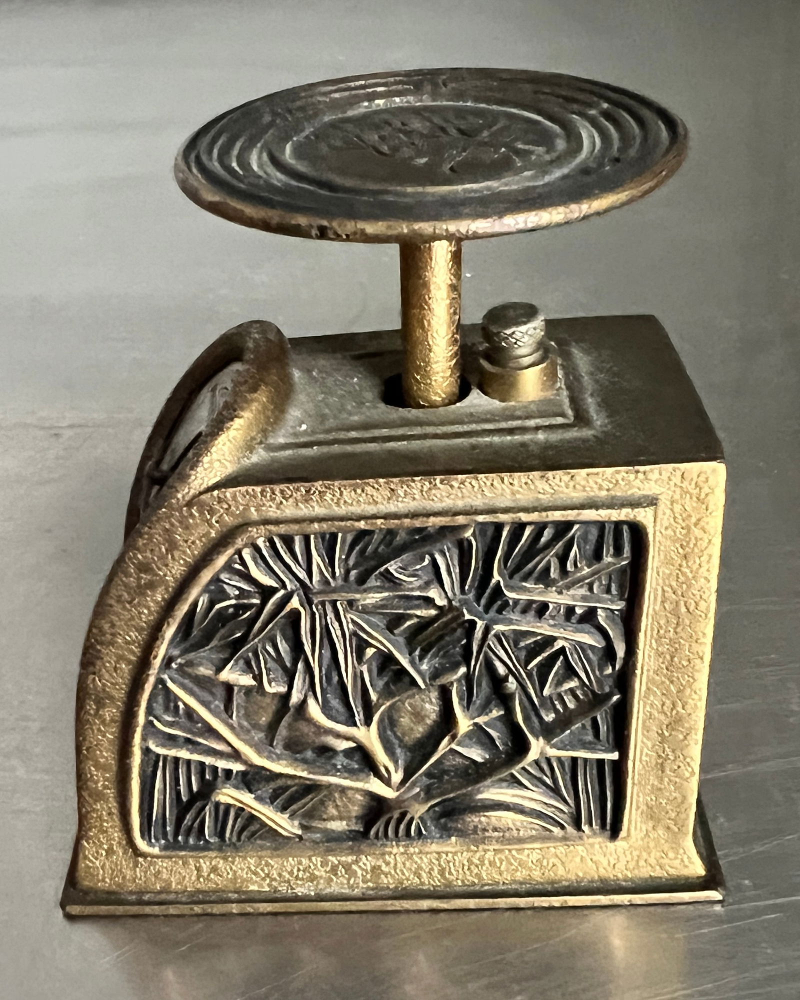 Signed Tiffany Studios Arts and Crafts Postal Scale #880 (1 of 11)