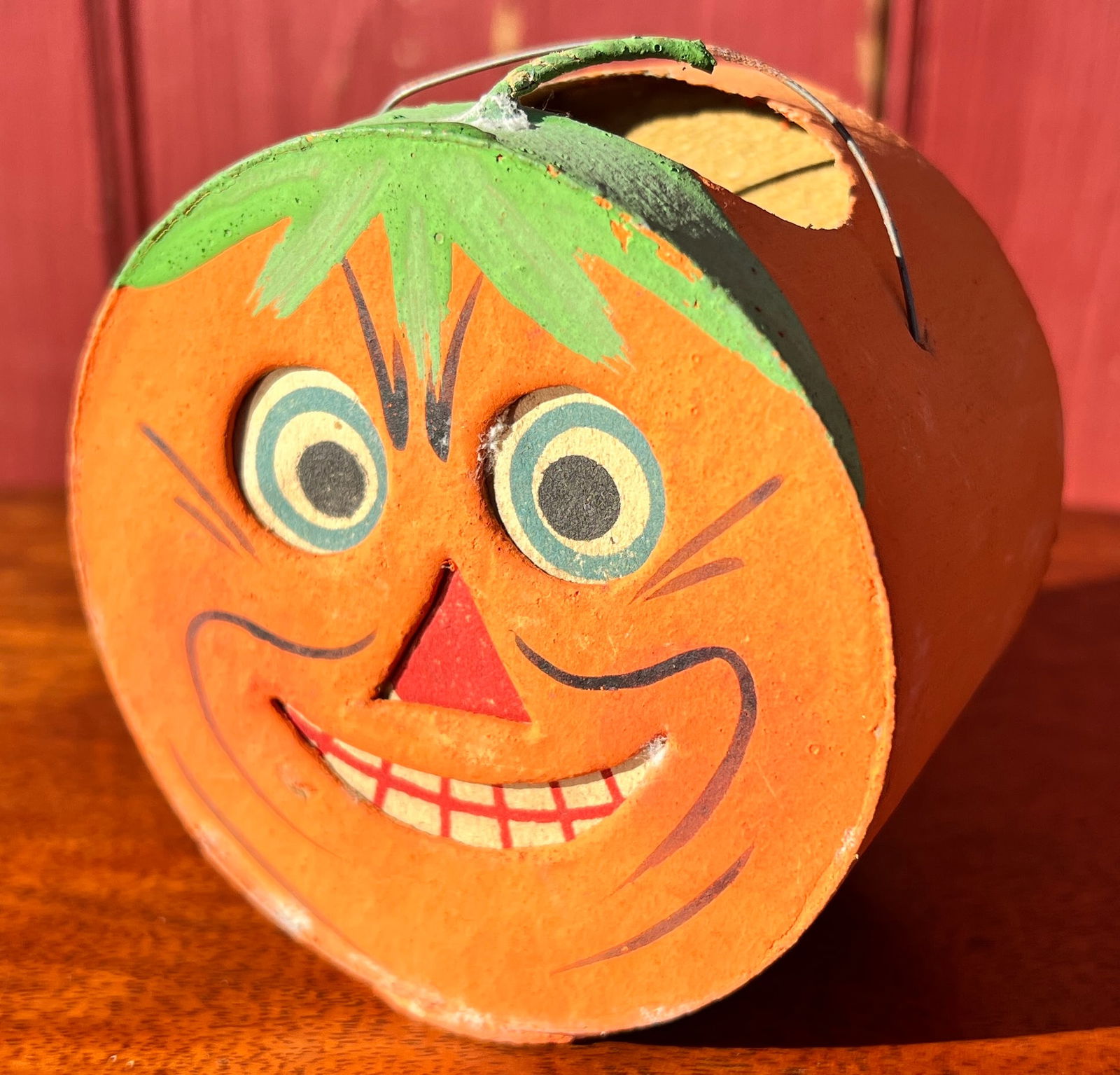 Rare Halloween German Jack O Lantern Pumpkin Toy (1 of 8)