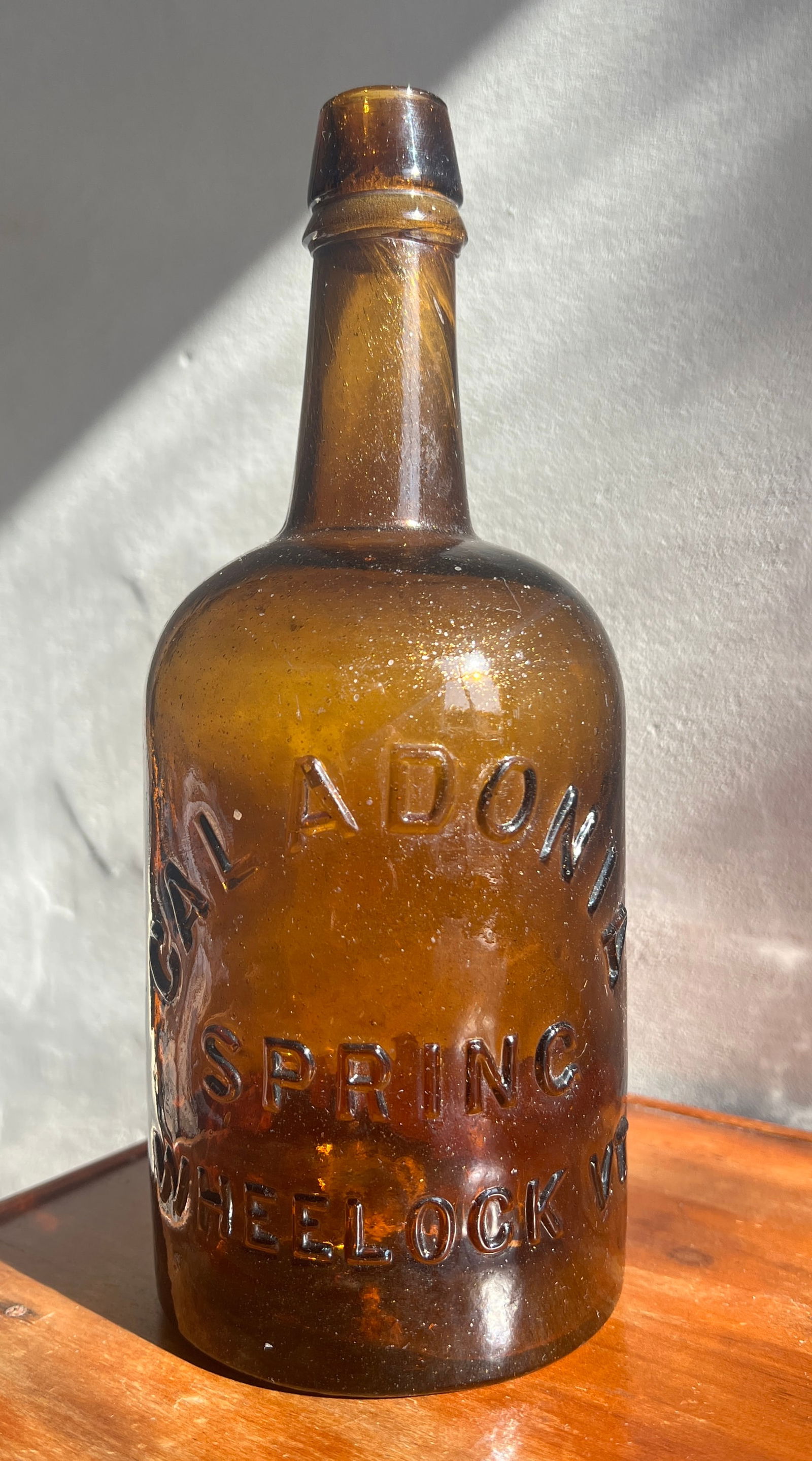Caladonia Wheelock Vermont Spring Water Saratoga Bottle (1 of 10)