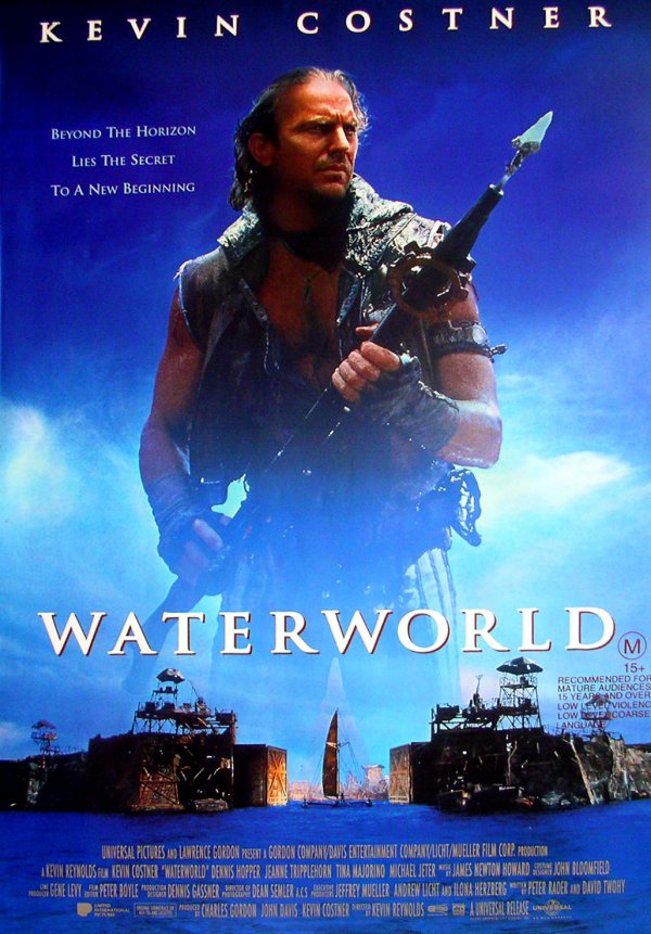 390 Movie Poster Waterworld, 1995