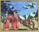 1095: Gouache ptg. by Jean Lurcat