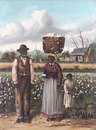 111: Wm. Aiken Walker Cotton Pickers painting
