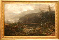 2165: William Sonntag Sr. painting oil on canvas