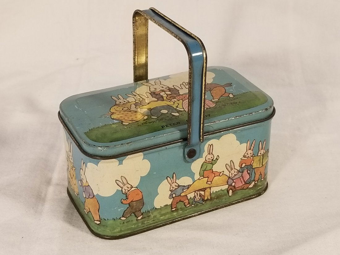 Harrison Cady Peter Rabbit Tin - tindeco (1 of 3)