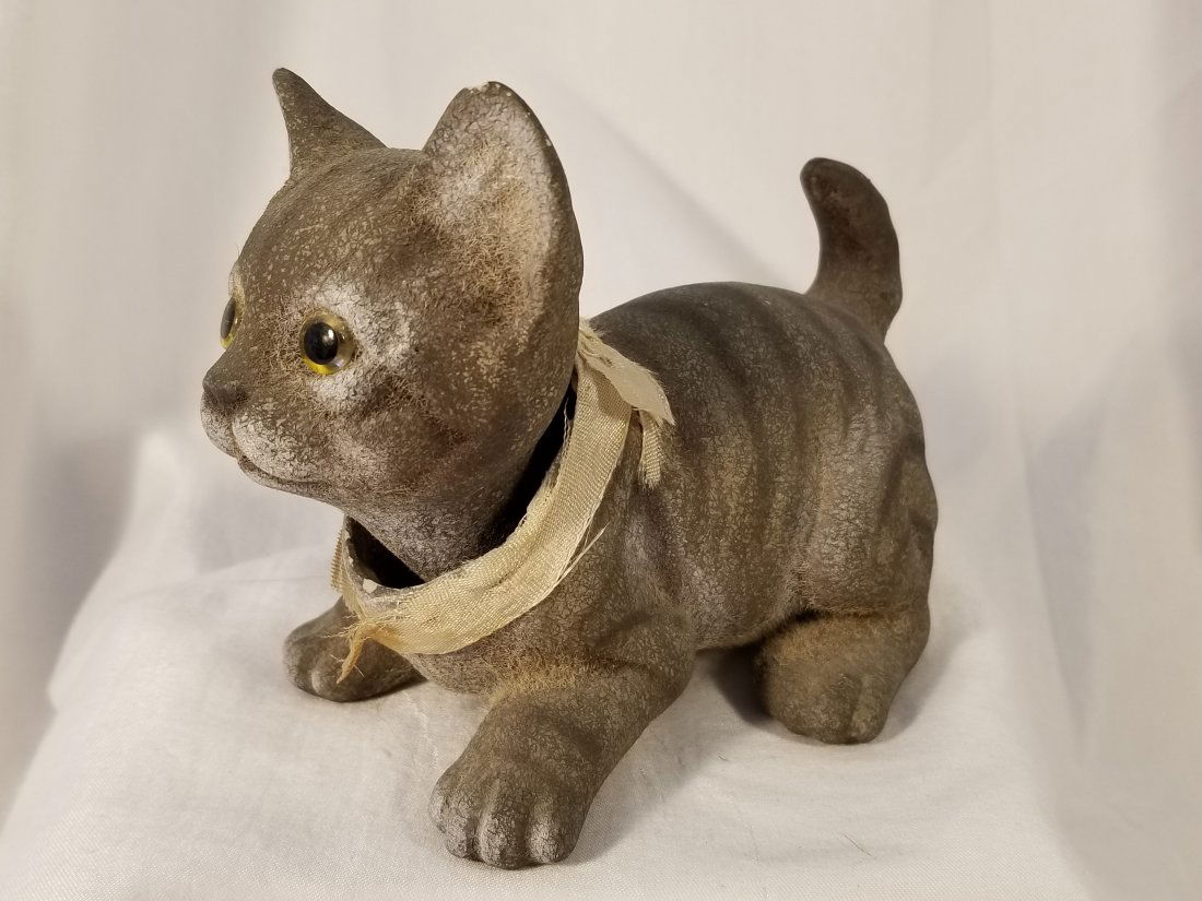 Paper Mache Cat Nodder (1 of 4)