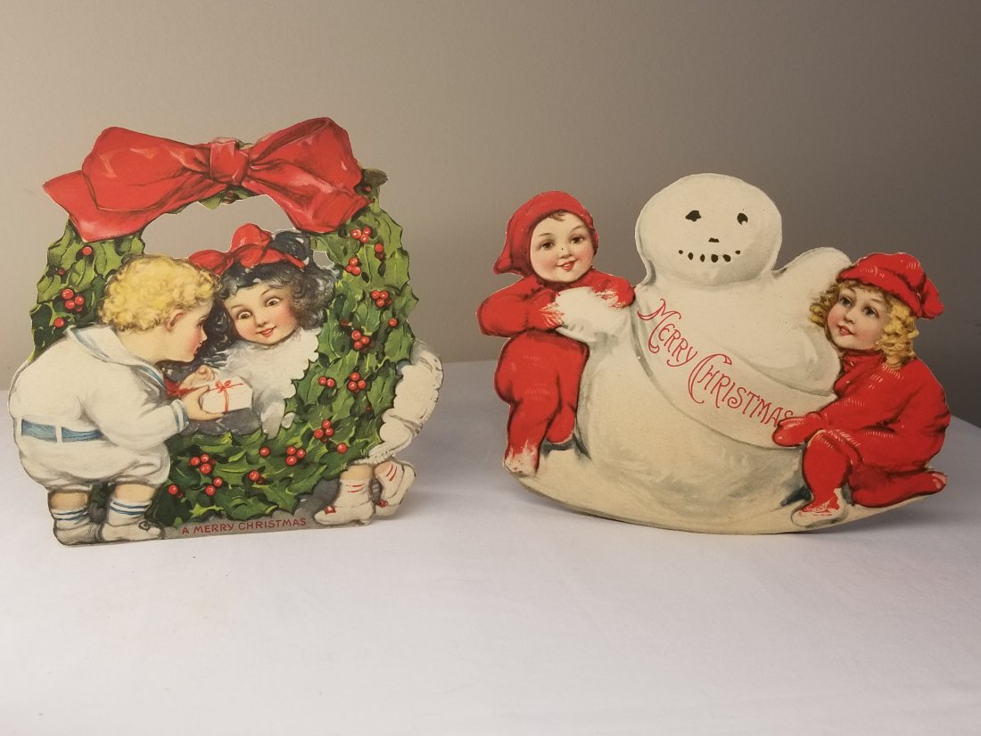 Vintage Christmas Stand Up Die Cuts (1 of 4)