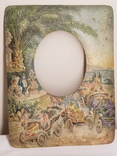 Embossed Cardboard Picture Frame ~ Dresden Type (1 of 5)