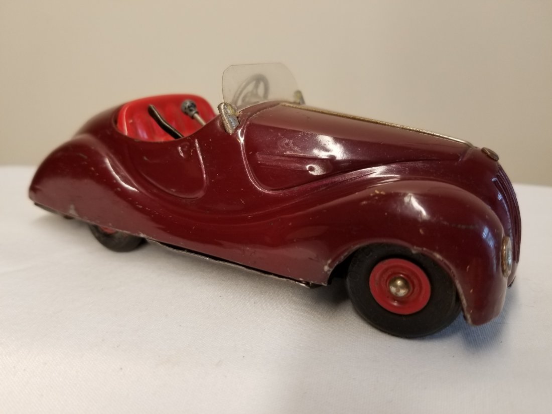 Schuco Examico 4001 Car ~ US Zone Germany: this is a great old car, it has 4 forward gears, Neutral and Reverse, on/off and working steering , all functioning