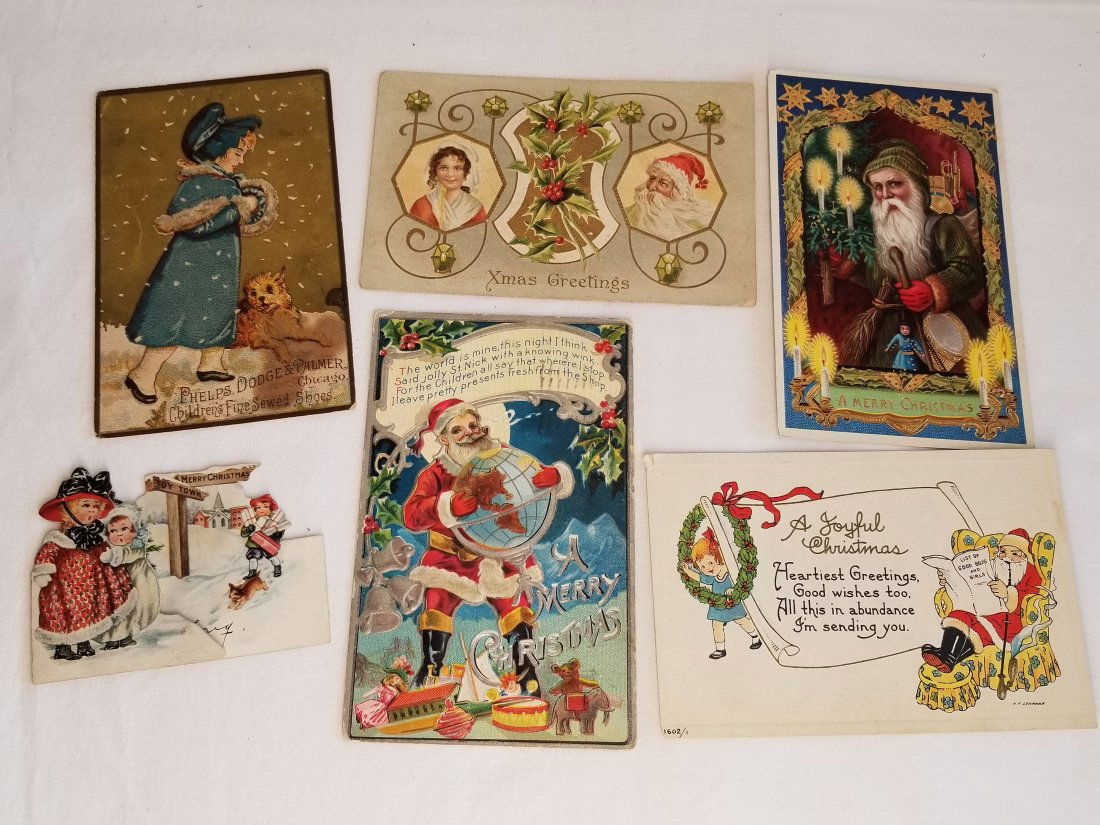 Antique Christmas postcards (1 of 6)