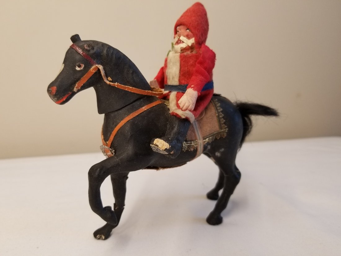 Santa On a Horse Candy Container (1 of 8)