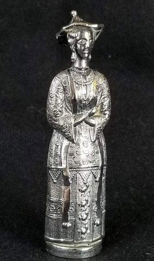 Silver Bottle ~ Asian Woman (1 of 5)