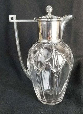 Faberge Decanter ~ Sterling & Crystal ~ (1 of 11)