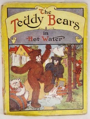 1907 Teddy Bears In Hot Water Book: This is a great 1907 teddy bear book, good condition, about 5 1/2 x 7 inches, we do in house shipping at cost, Fast and Easy, please ask any questions before you bid, please follow me on Instagram Cha