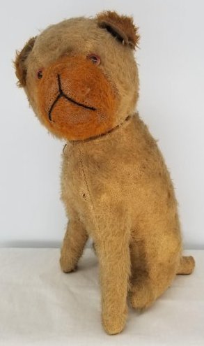 Mohair Dog Squeak Toy (1 of 3)