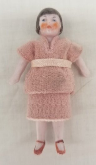 ANTIQUE GERMAN DOLLHOUSE DOLL ~ ORIGINAL CLOTHES ~ (1 of 1)