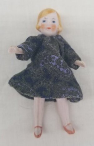 ANTIQUE GERMAN DOLLHOUSE DOLL ~ ORIGINAL CLOTHES ~ (1 of 1)
