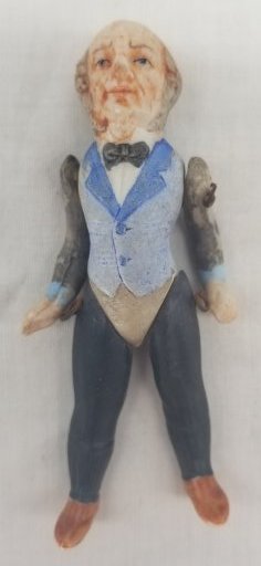 Hertwig ~ Small Bisque Doll (1 of 1)