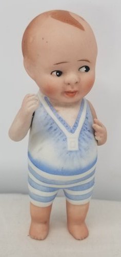 Nippon Doll ~ All Bisque: This is a all bisque doll, about 5 1/2 inches tall, a very nice example, no damage or repair, Nice Old lot, we do in house shipping at cost, Fast and Easy, please ask any questions before you bid, fol
