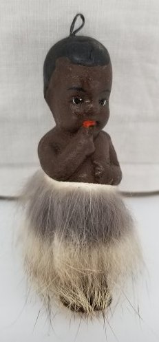 German Bisque Native Doll (1 of 2)