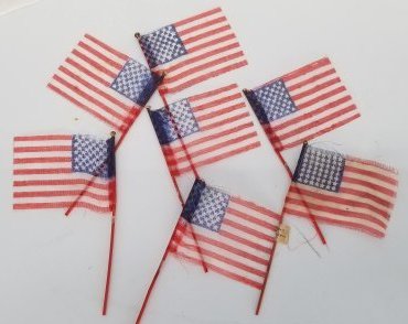 Miniature Silk American Flags ~ (1 of 1)