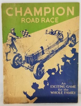 Champion Spark Plugs Road Race Game 1934 ~ Rare! ~ (1 of 7)