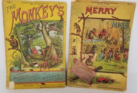 2 1897 Palmer Cox Illustrated Magazines (1 of 4)